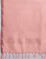 Pink Cotton Silk Blend Maheshwari Dupatta