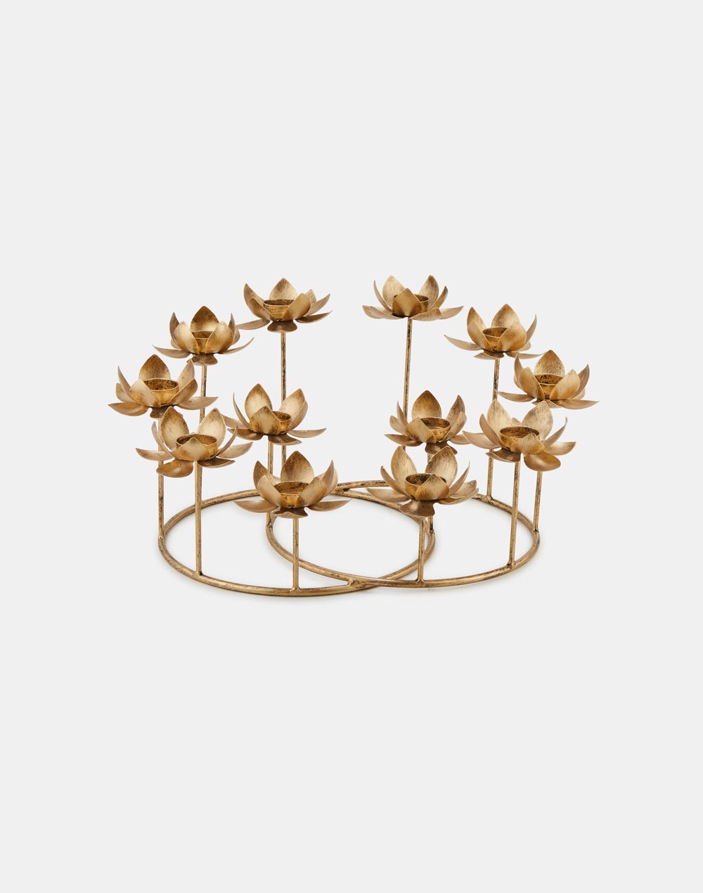 Golden Raivath Metal Tlite Holder