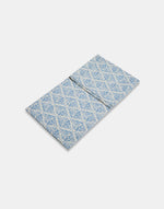 Blue Prachi Cotton Bed Sheet With 2 Pillow Covers