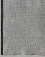 White Cotton Hand Block Printed Sari