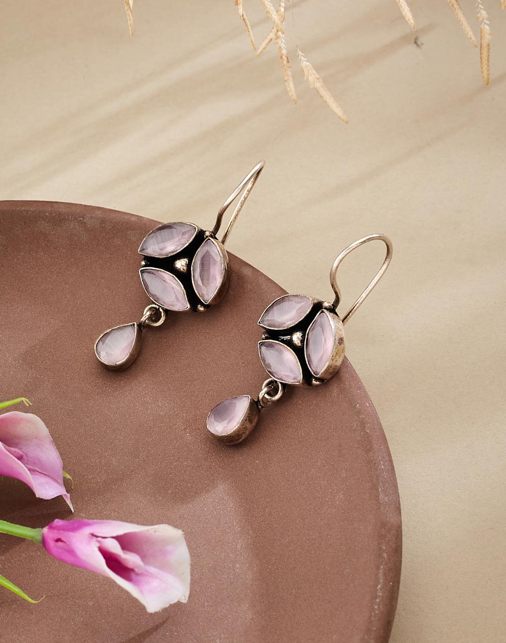 Metal Dangler Earrings