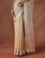 Gold Silk Blend Sari