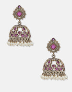 Metal Jhumka Earrings