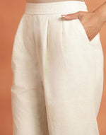 Natural Cotton Linen Casual Wide Leg Pant
