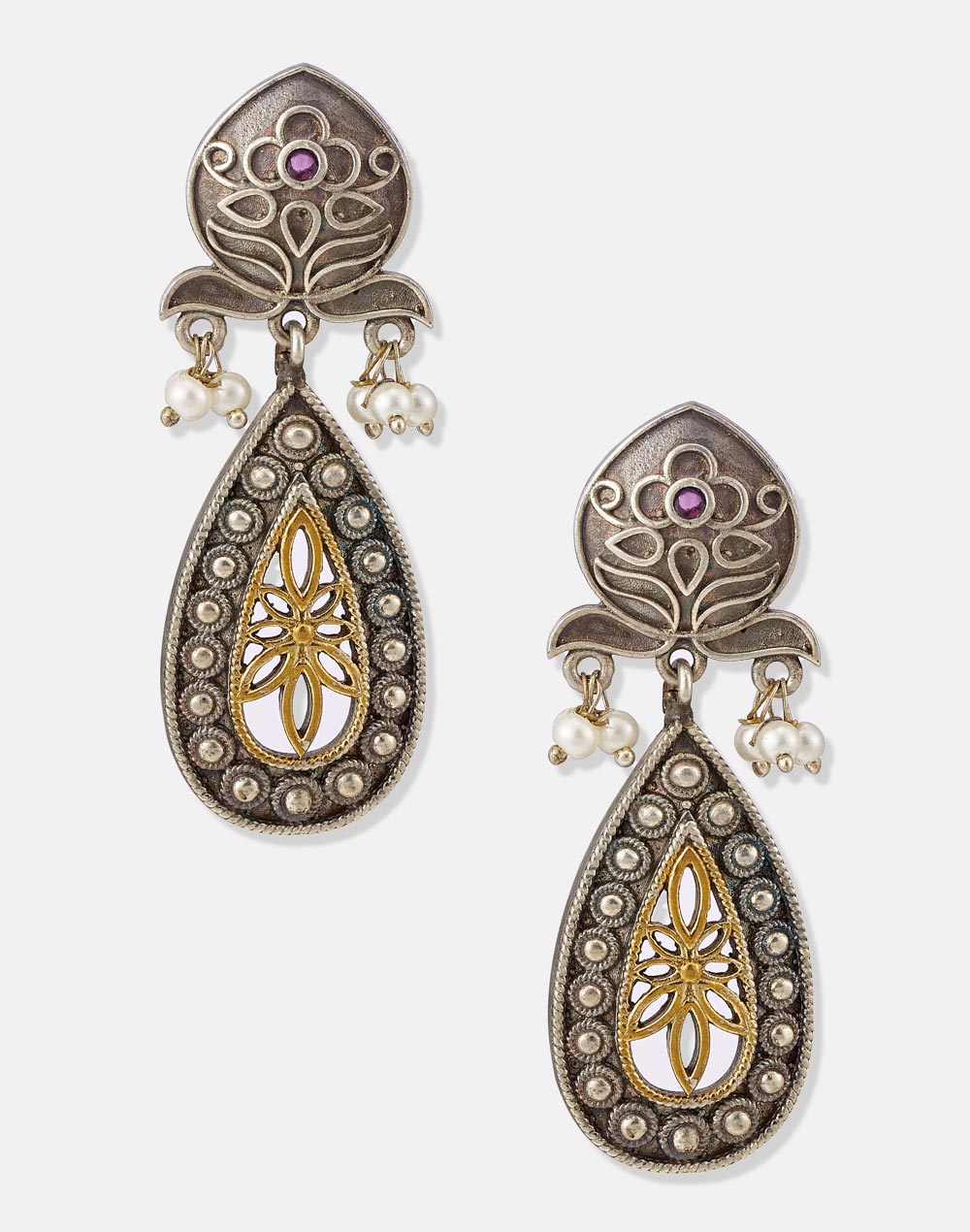 Metal Dangler Earrings
