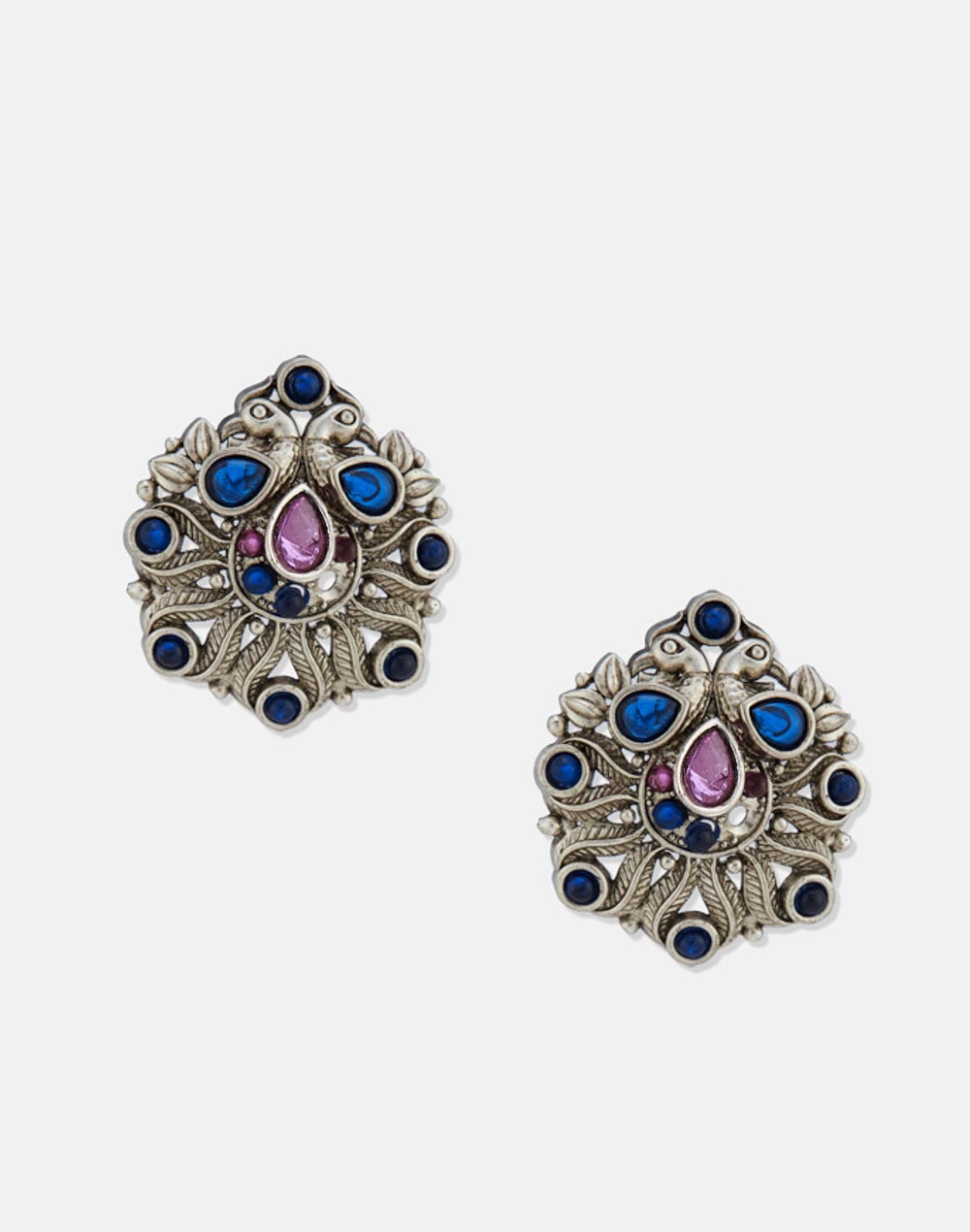 Metal Stud Earrings