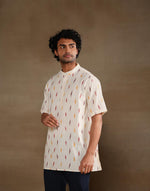 Natural Cotton Ikat Short Kurta