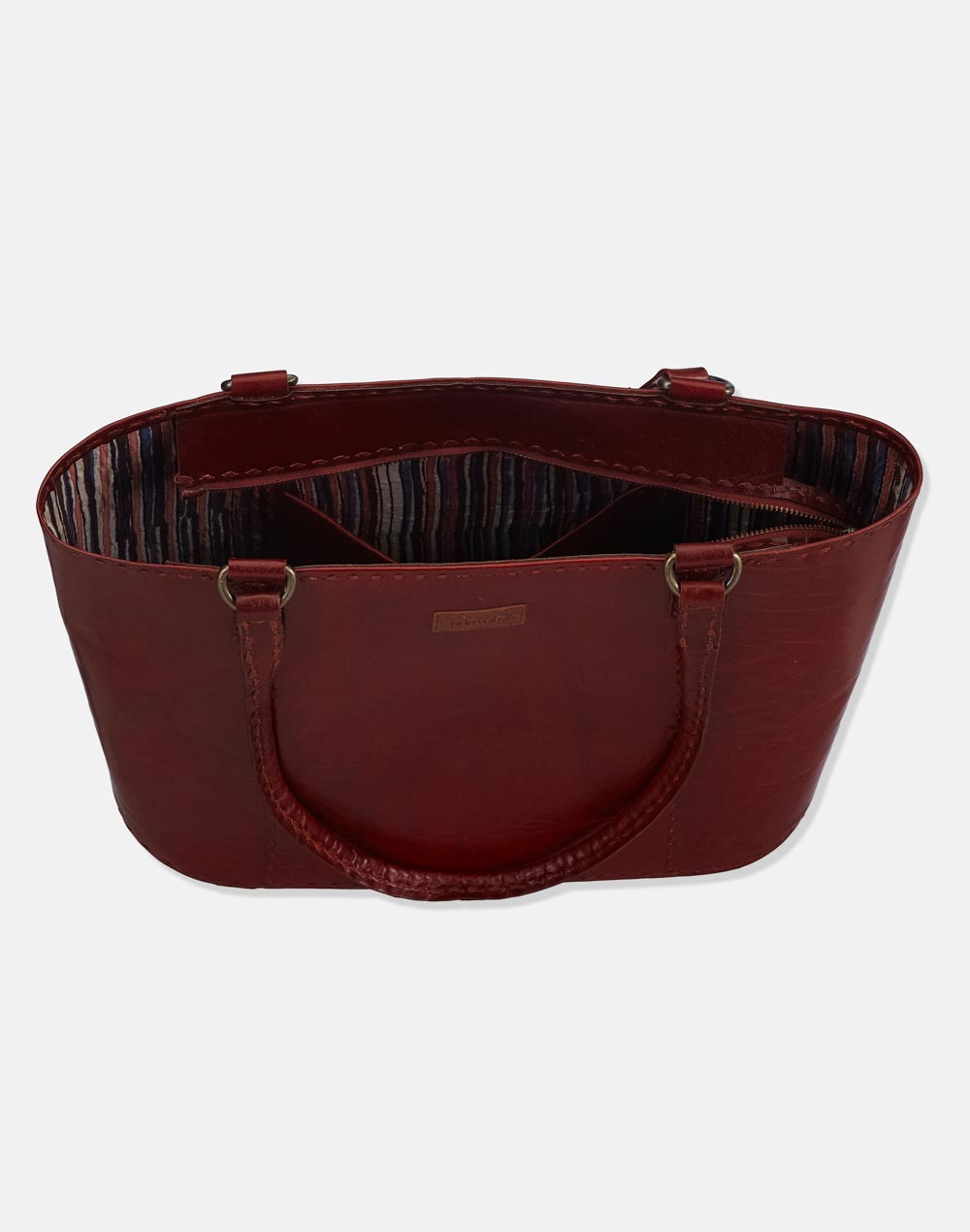 Brown Leather Jawaja Tote