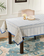 Blue Wabi Sabi Cotton Table Cover