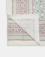 Gulbagh Hand Block Printed Cotton Table Cover