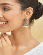 Metal Jhumka Earrings