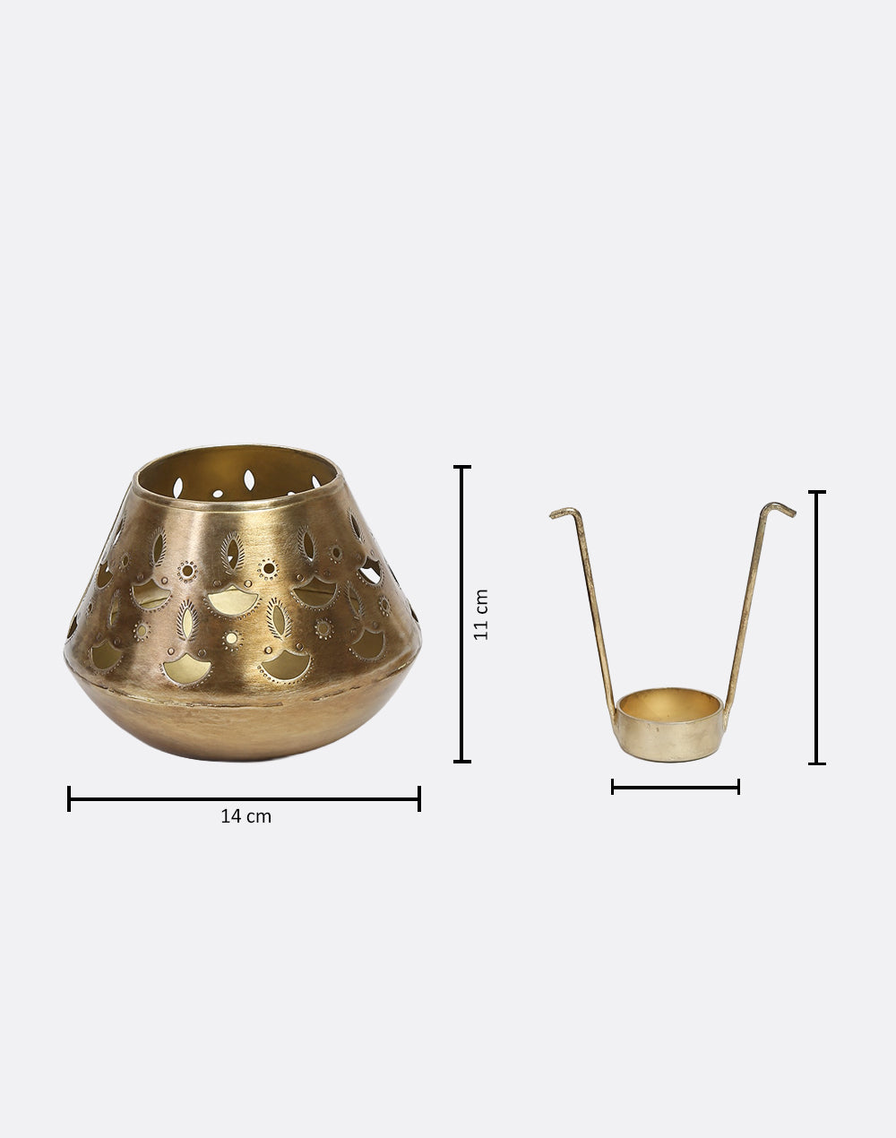 Ujjwal Cutwork T-light Holder-Small