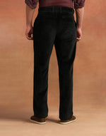 Green Cotton Blend Pant