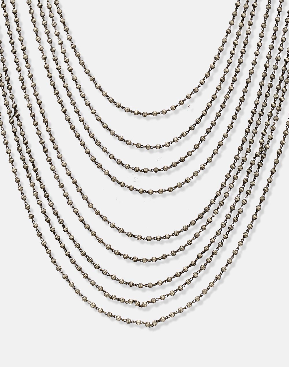 Metal Long Necklace