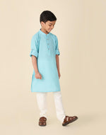 Natural Cotton Pyjama With Elasticated Waistband & Drawstring