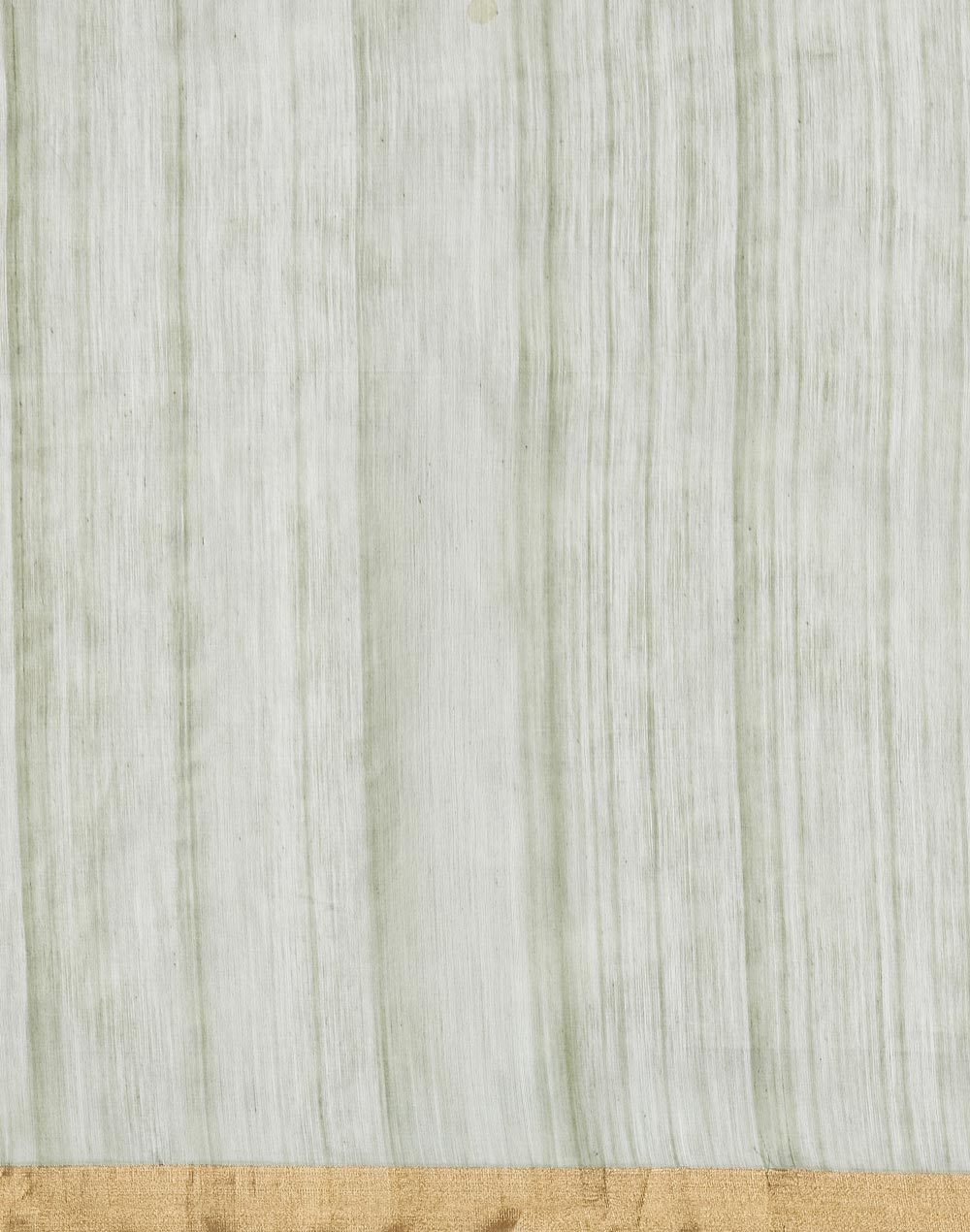 Green Cotton Silk Blend Chanderi Woven Wonders Sari
