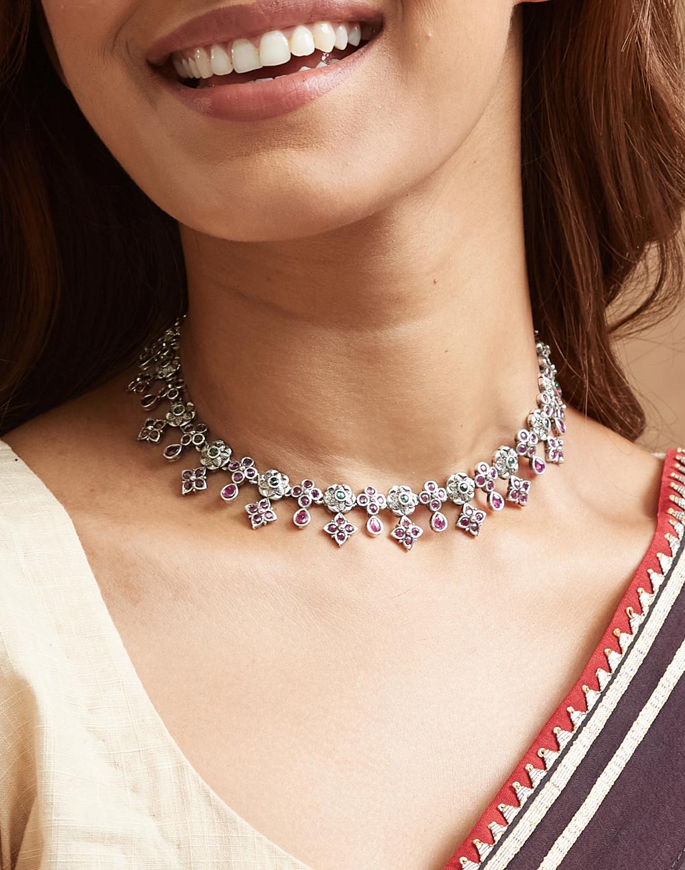 Metal Short Necklace