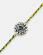 *FREE Multi Metal Floral Oxidised Rakhi - LIMITED