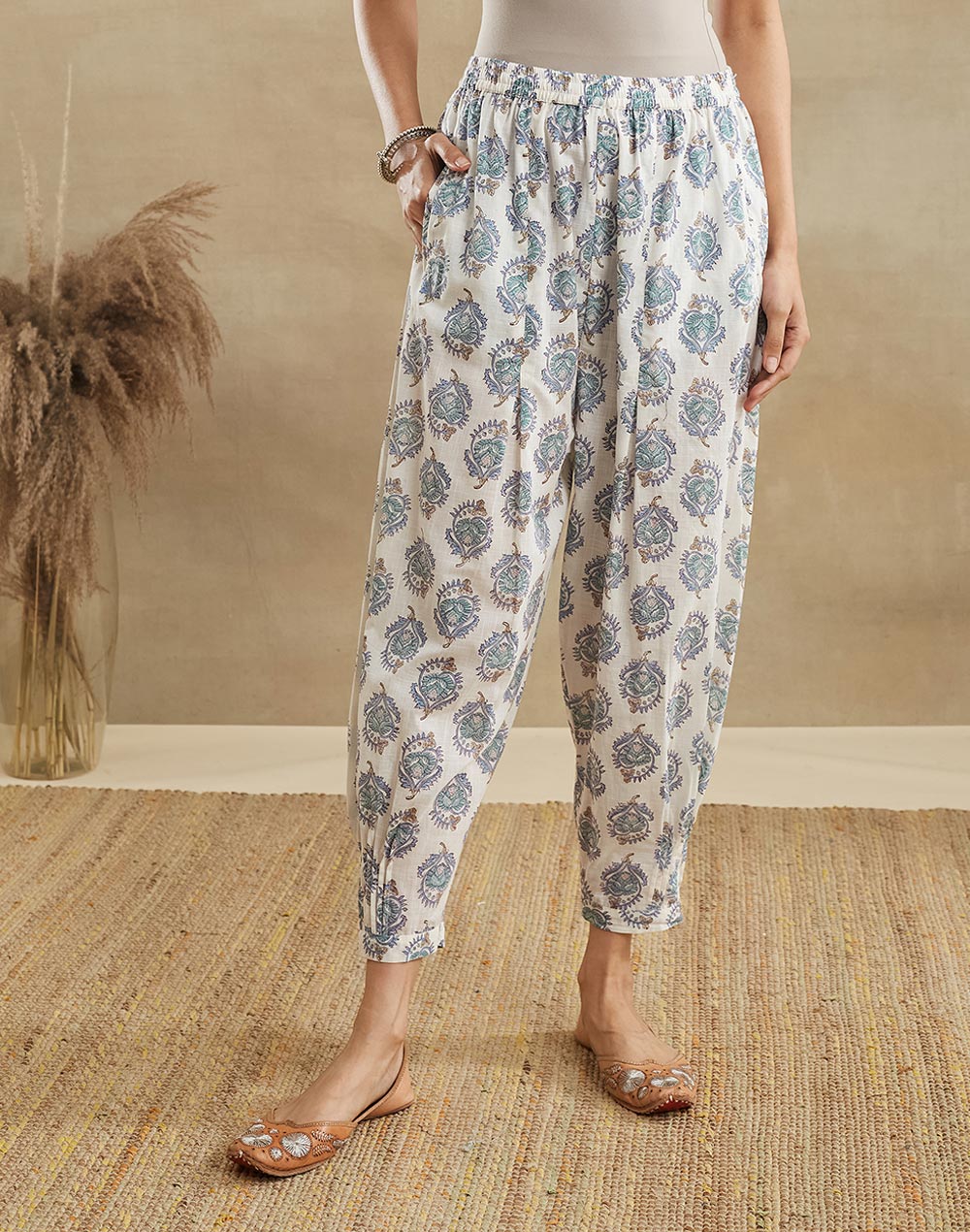 White Cotton Salwar