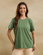 Green Cotton T-Shirt