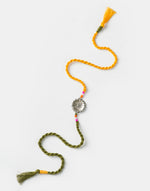 Multi Metal Oxidised Floral Rakhi