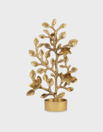 Brass Metal Suvarn Wall T-lite Holder