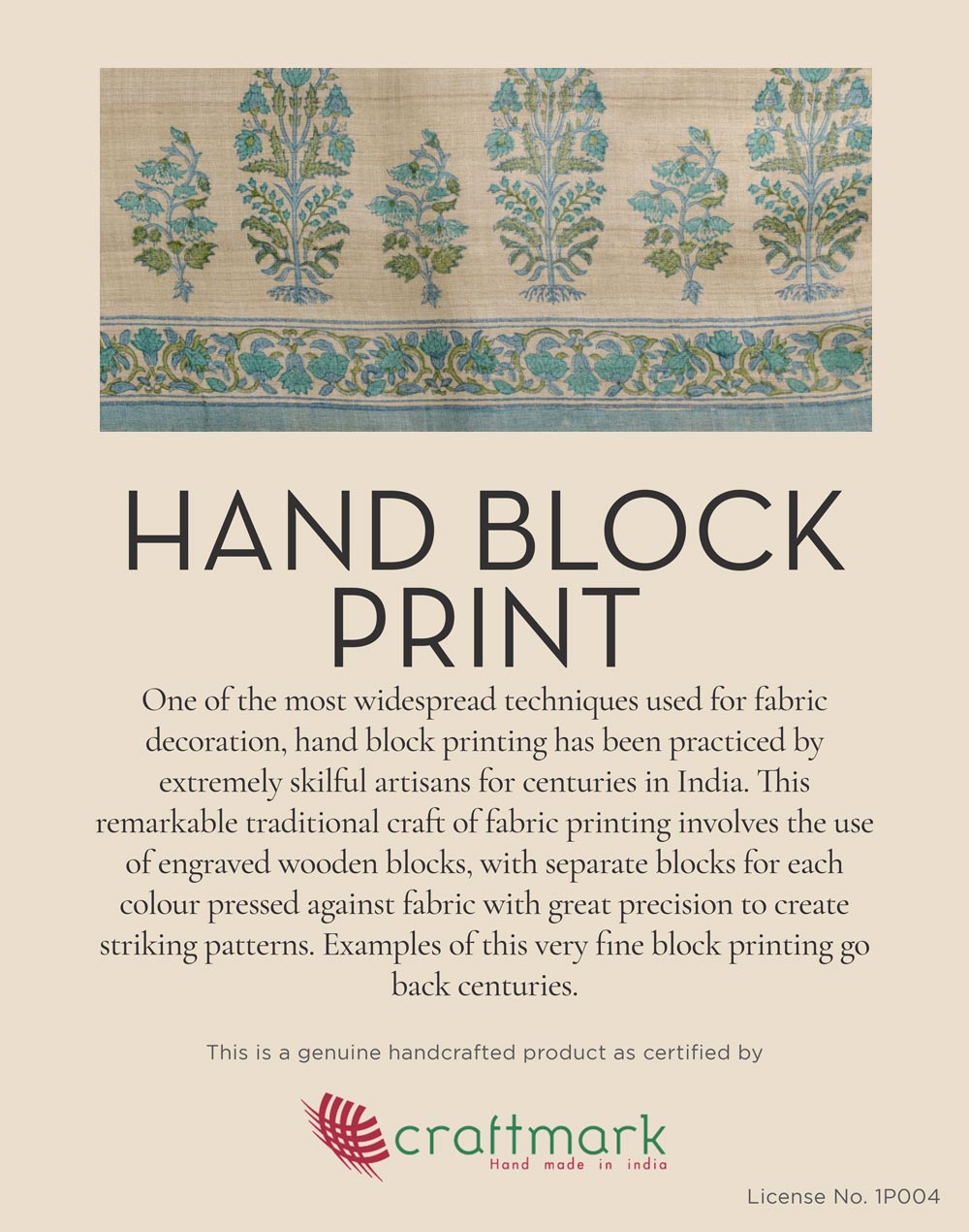 Pink Cotton Hand Block Printed Salwar