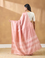 Orange Silk Blend Sari