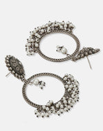 Metal Chand Bali Earrings