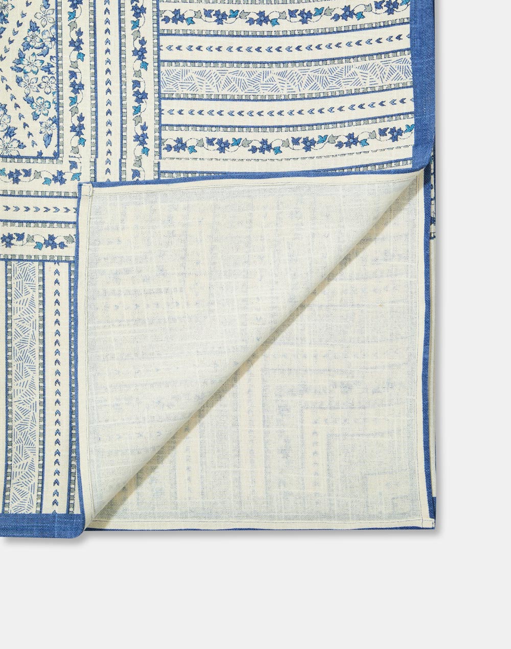 Blue Wabi Sabi Cotton Table Cover