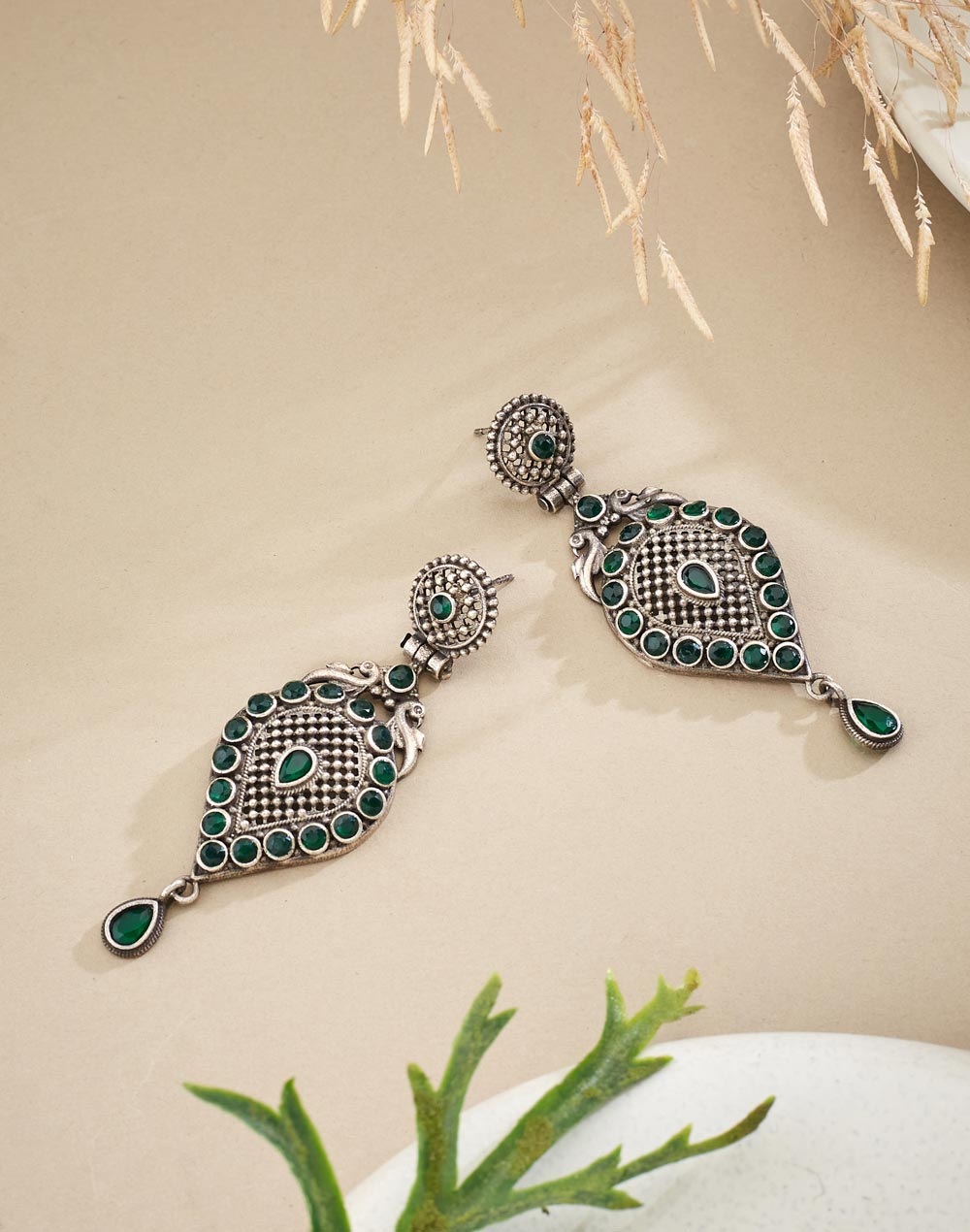 Metal Dangler Earrings