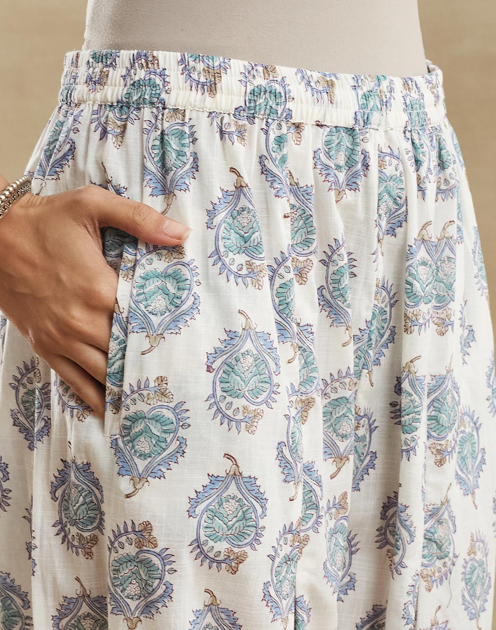 White Cotton Salwar