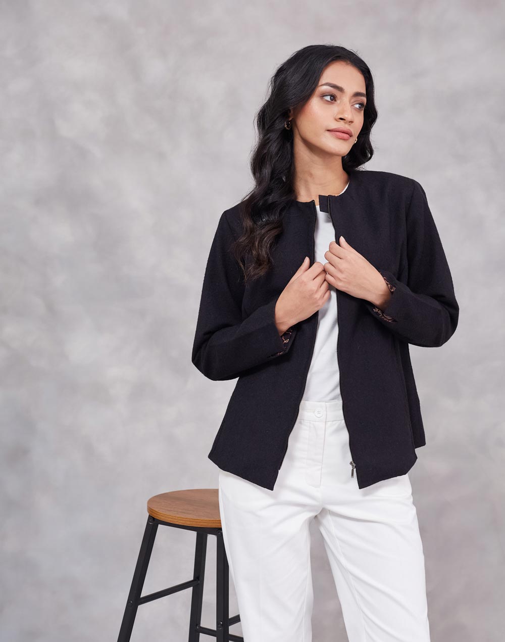 Black Wool Jacket