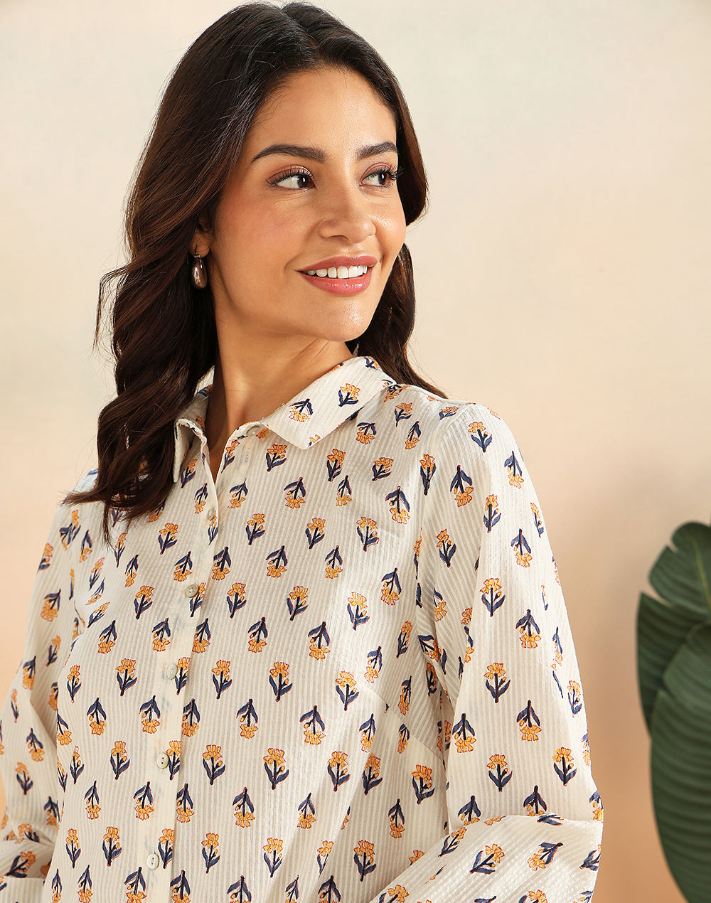 Yellow Cotton Alma Shirt