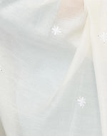 Natural Cotton Silk Chikankari Dupatta