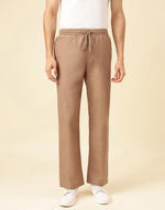 Offwhite Cotton Drawstring Pant