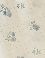 Blue Cotton Printed Floral Dupatta
