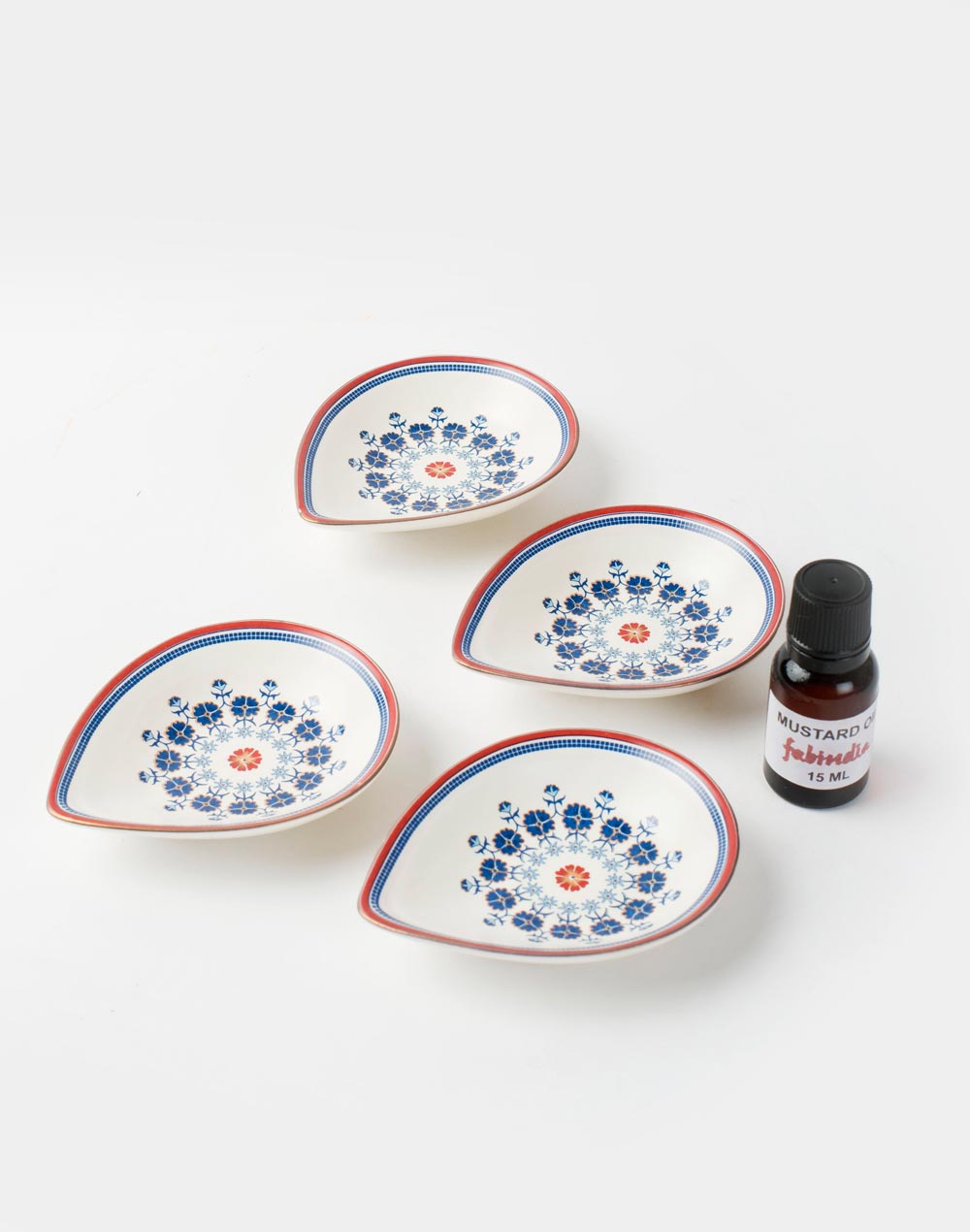 Multi Falak Ceramic Diya Gift Set