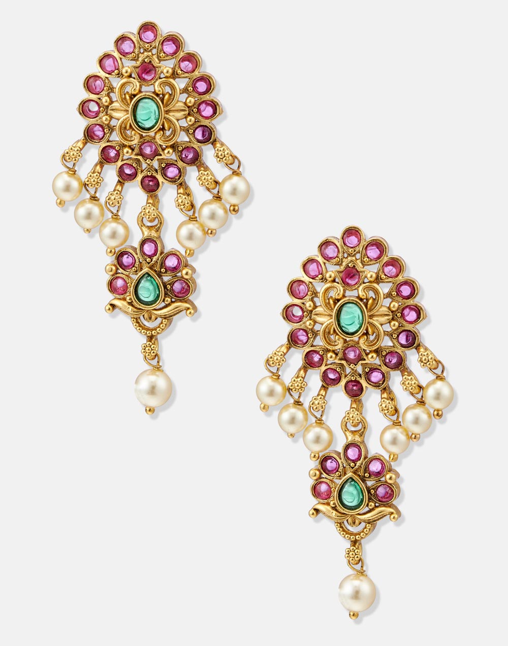 Metal Dangler Earrings
