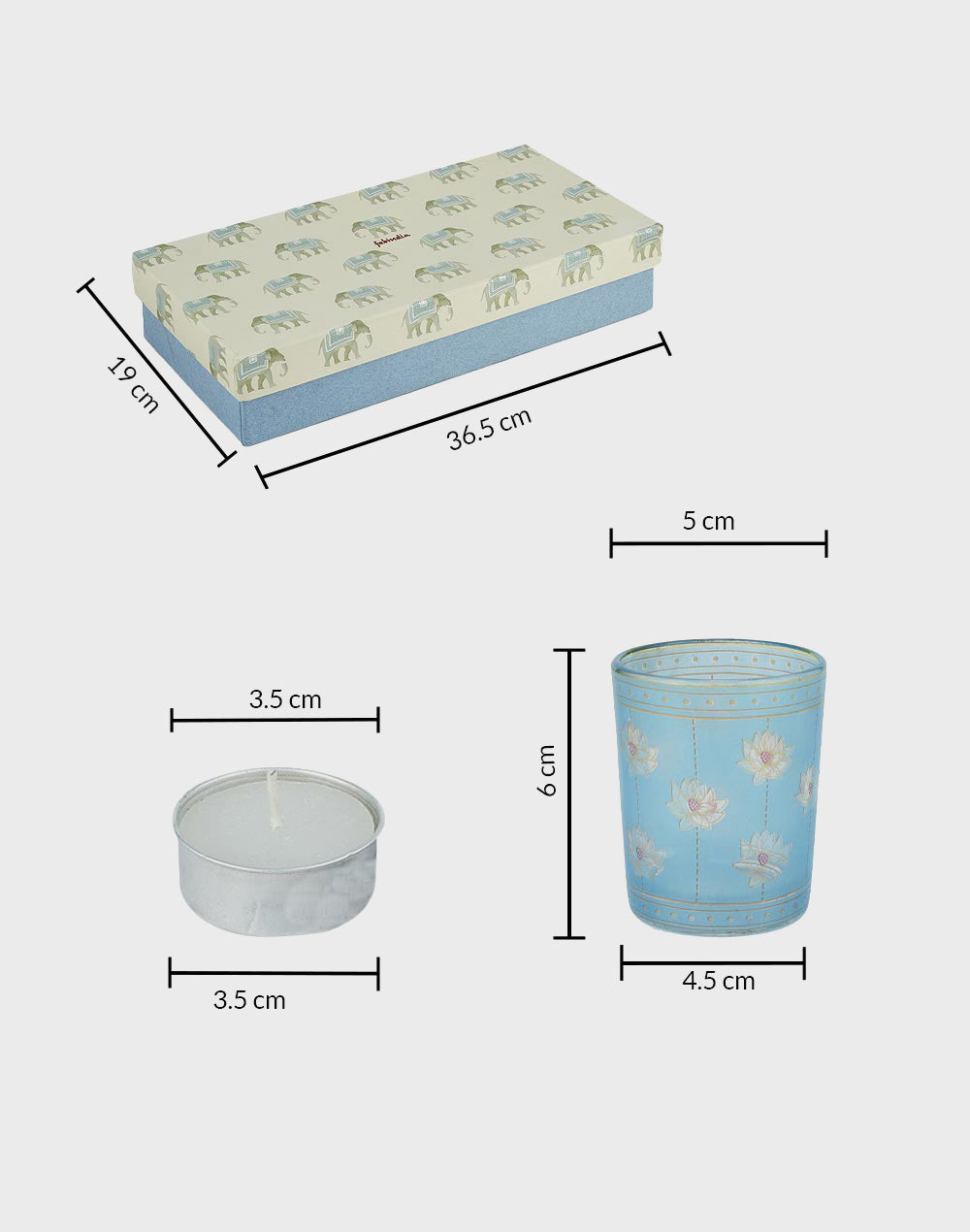 Nalina T-Lite Holder Gift Set