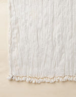 White Cotton Woven Dupatta
