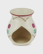 Gold Ceramic Decaled Adwaya Diffuser Gift Set