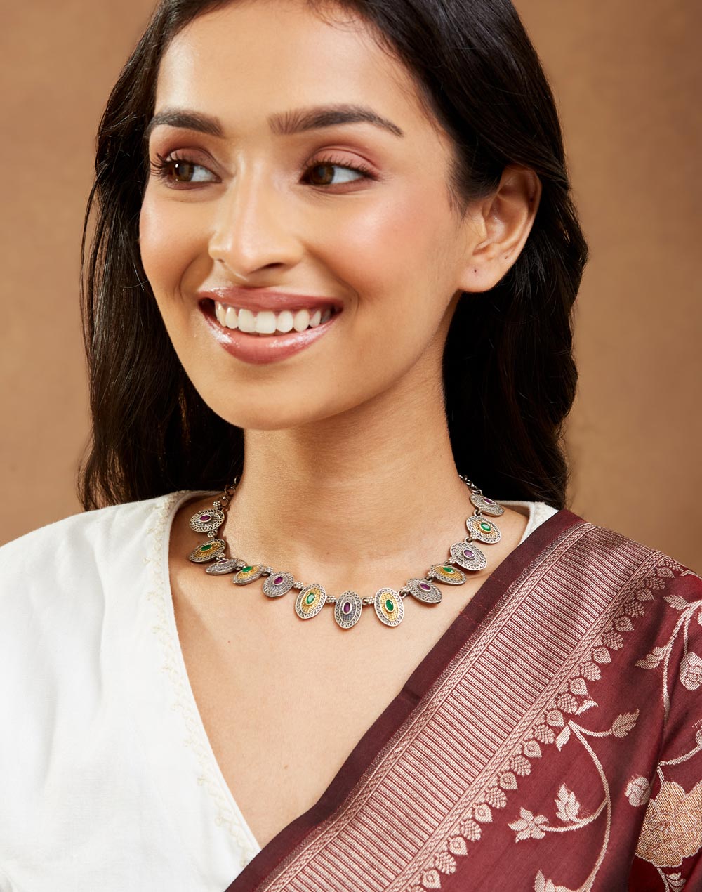 Metal Short Necklace
