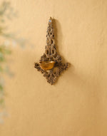 Brass Antiqued Mehnoor Oil Lamp