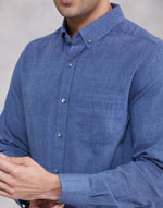 Blue Cotton Shirt