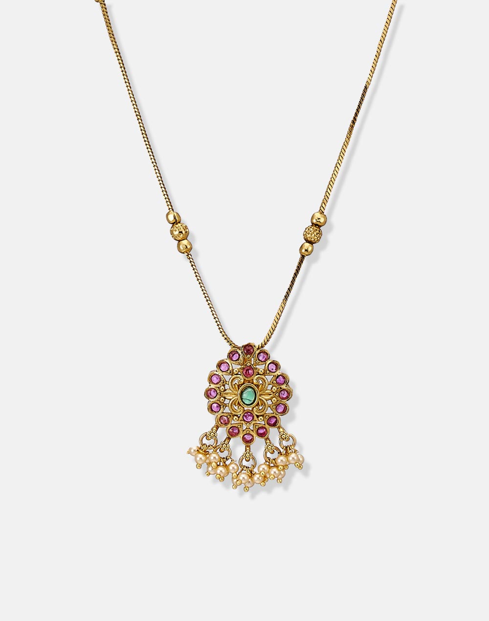 Metal Long Necklace