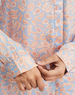 Light Blue Rayon Blend Allure Shirt