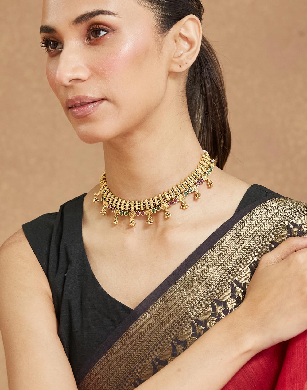 Metal Short Necklace