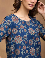 Indigo Cotton Top