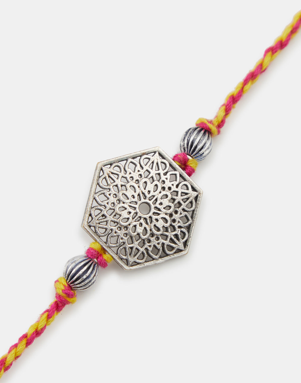 *FREE Multi Metal Intricate Geometrical Jaali Work Rakhi - LIMITED